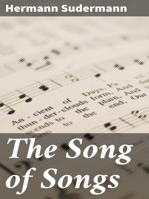 cover image of The Song of Songs